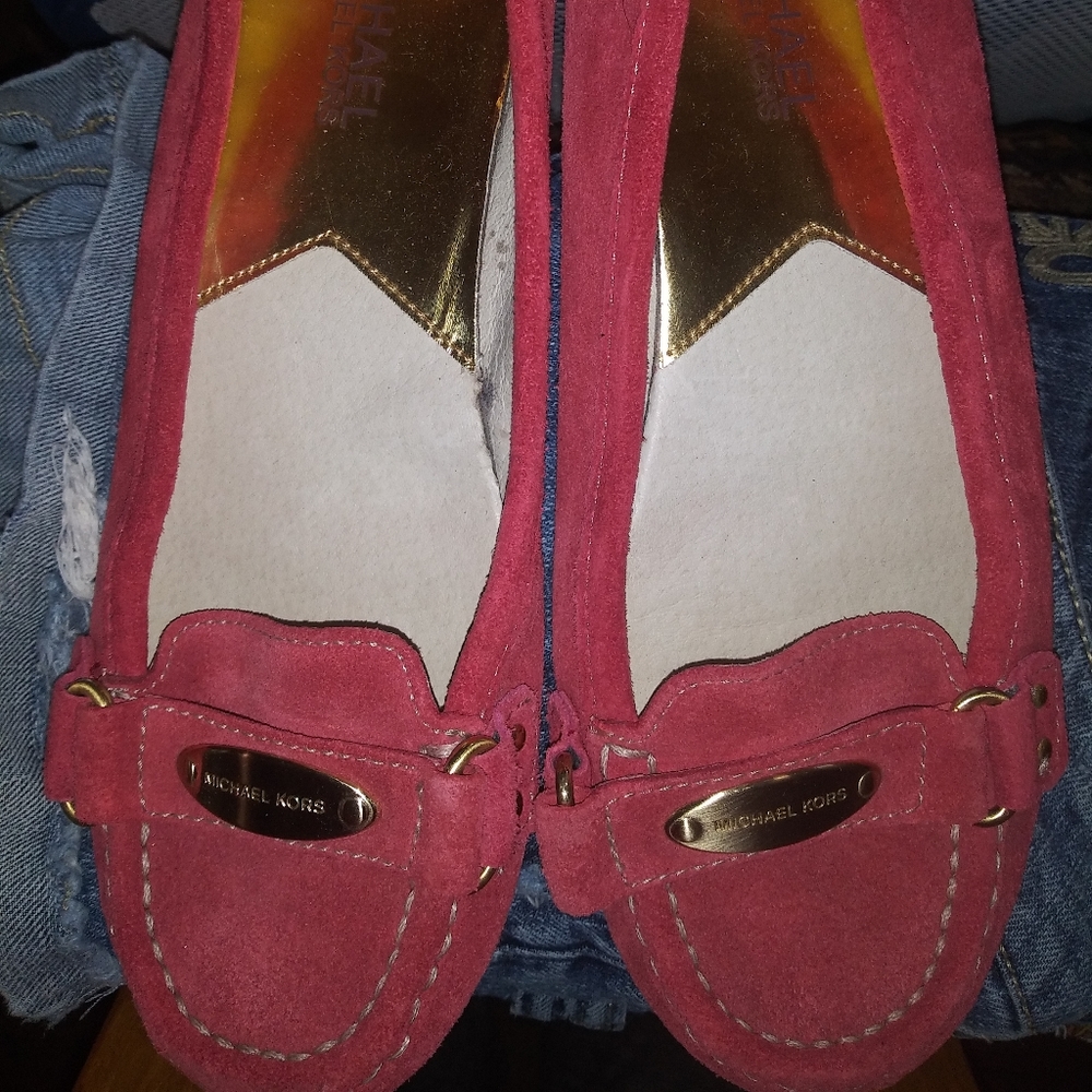 Michael Kors leather flats